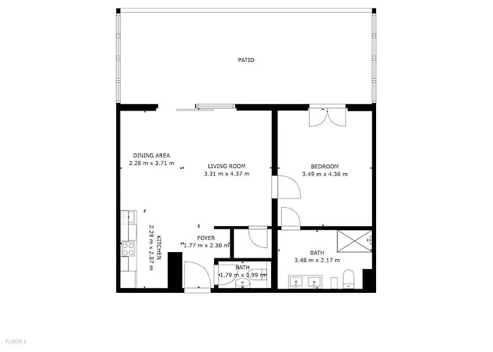 Апартаменты 1br With Garage In Kirchberg *